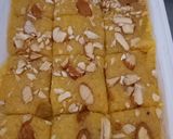 A picture of step 7 of Pumpkin Burfi - dessert.