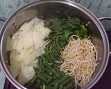 Foto langkah ke 4 dari resep Urap Sayur.