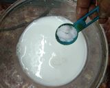 A picture of step 2 of Neer Dosa.