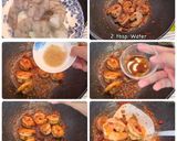 A picture of step 4 of Thai Style Stir Fried Bitter Bean with shrimp Homemade Chili Shrimp paste Recipe.
