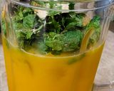 A picture of step 2 of Lemon ginger mint tangu.