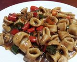 Foto langkah ke 7 dari resep Cumi Lada hitam.