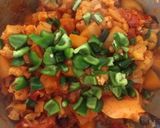 A picture of step 4 of Tandoori aalu gobhi.