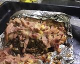 Foto del paso 2 de la receta: Carne al horno casi rellena😂 con papas al horno con crema 😍