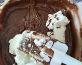 Une image de l'étape 3 de Gâteau de mousse au chocolat cuit 😋.