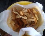 Foto del paso 1 de la receta: Chilaquiles cremosos mañaneros verdes, ¡Demasiado fáciles y buenos para ser reales!