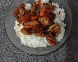 Foto langkah ke 3 dari resep Oseng kulit ayam.