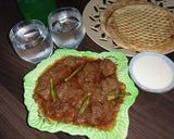 A picture of step 9 of Bihari Boti.