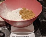A picture of step 2 of Strawberry MOCHI 🍓.