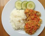 Foto langkah ke 5 dari resep Ayam geprek pedas ala bensu #week13.