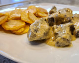 Foto del paso 7 de la receta: Presa ibérica en salsa de mostaza con patatas