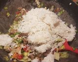 Foto del paso 7 de la receta: Arroz frito súper rápido