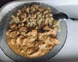 Csirke tokány recept fázis 5 fotója