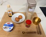 Foto del paso 1 de la receta: Tarta de queso cottage en air fryer