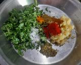 A picture of step 2 of Aloo Methi Paratha.