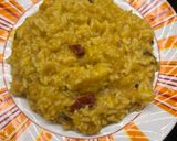 A picture of step 3 of Dal khichdi.