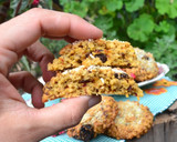 Foto del paso 5 de la receta: Galletas de avena con remolacha, zanahoria y pasas de uva🍪