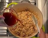 A picture of step 5 of Mushroom Risotto with Peas.