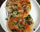A picture of step 6 of Mix veg rava uttapam.