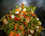 Foto langkah ke 4 dari resep Tumis buncis tahu wortel.