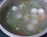 Cara Membuat Sup bakso ayam sayur 2