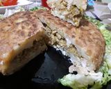 صورة لخطوة 4 من وصفة خبزة البطاطا المقلية محشية بالدجاج ماريني 🤤🤤🤤🤤