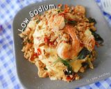 รูปขั้นตอนการทำที่ 6 ของ ข้าวไข่ข้นกะเพรากุ้ง (สูตร Low-Sodium)