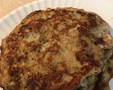 A picture of step 7 of Banana Pancakes (no flour).