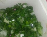 A picture of step 6 of Chinese biryani.