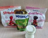 Foto langkah ke 1 dari resep Smoothie Mixberry Matcha.