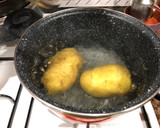Foto del paso 1 de la receta: Timbales de patata y solomillo al chimi churry