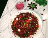 A picture of step 10 of Beetroot Rice.