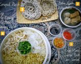 Foto langkah ke 4 dari resep Bakso Komplit (Bakso Ayam) Non keto.