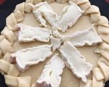 Une image de l'étape 4 de Tarte aux pommes/camembert.