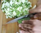 A picture of step 1 of Zucchini plater.