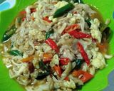 Foto langkah ke 5 dari resep Jamur lombok ijo + telur orak-arik,,mantap 👍👍.