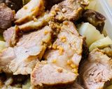 A picture of step 4 of Garlic Roast Pork (Microwave).
