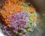 A picture of step 1 of Vegetable dry Manchurian.
