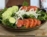 A picture of step 1 of Cambodian Beef Loklak.