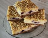 Foto del paso 14 de la receta: Cuadrados de cheesecake de arándanos con crumble 🫐