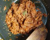 A picture of step 2 of Kala Chana Curry.