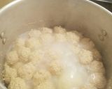 A picture of step 7 of Gefilte fish balls.