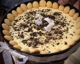 Tarta z kremem tiramisu i owocami krok przepisu 6 zdjęcie