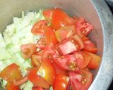 वेज टोमॅटो सूप (veg tomato soup recipe in Hindi) रेसिपी चरण 2 फोटो