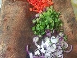 Verduras salteadas y revueltas
