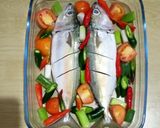 Foto langkah ke 2 dari resep Tim Asam Ikan Kembung.