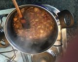Foto del paso 3 de la receta Macarrones con salsa de setas y jamón