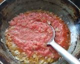 A picture of step 2 of Lauki kofta.