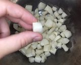Hình bước làm 3 của món 🍠🧊Chè khoai dẻo trân châu 🥄🥣🥛