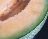 Foto langkah ke 2 dari resep Puding Chia Seed Cantaloupe Apple.